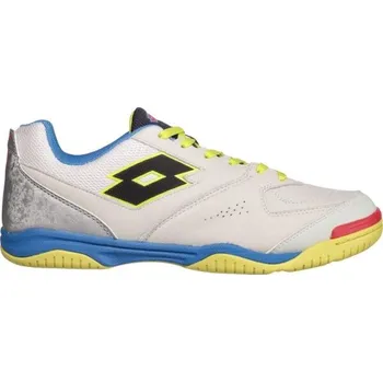 Pánská sálová obuv Pánské futsalové boty Lotto TACTO 200 VI ID 10.5 Šedá, Mix, Bílá