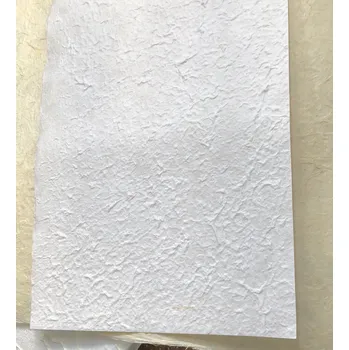 Umělecký papír Olino Paperworks Int BV Morušový ruční papír nelisovaný - bílosmetanový Velikost: 23x32 cm