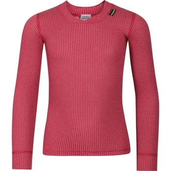 Dívčí funkční triko PROGRESS MICROSENSE LS2 116/122 Vínová