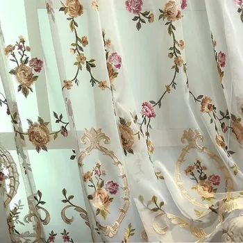 Záclona Luxusní elegantní záclony - 02,400 x 250 cm,Na žabky