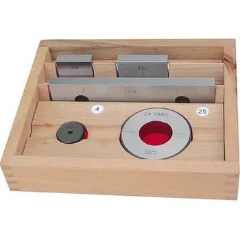 Kontrolní sada pro posuvná měřidla č.ii 5 ks din861/i ocel format