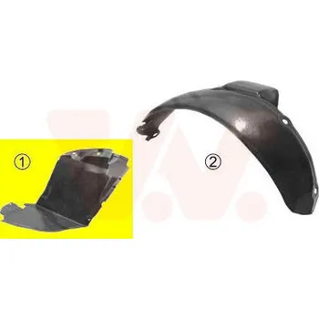 Podběh karosérie oblozeni, dutina kola VAN WEZEL 4337433