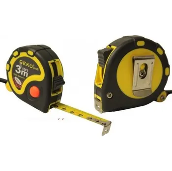 Ocelový metr 3m 16mm Ogumowana Geko Geko 03870