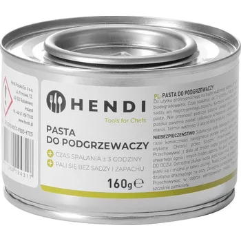 Hořlavá pasta Dóza na palivo, HENDI