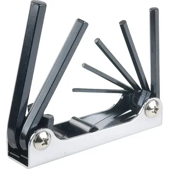 Sada nářadí kwb šestihranný klíč 2 mm, 2.5 mm, 3 mm, 4 mm, 5 mm, 6 mm, 8 mm, 10 mm 7dílná