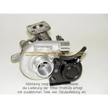 Turbodmychadlo Dmychadlo, plnění SCHLÜTTER TURBOLADER 166-00805