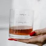 Bella Rose Sklenice na whisky Neptej se