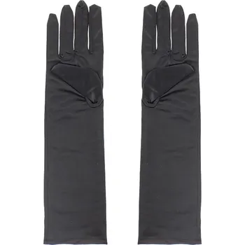 Karnevalový doplněk GoDan S.A. Večerní rukavice, dlouhé, černé 516911