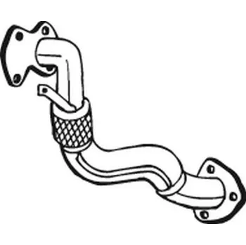 Výfuková trubka Výfuková trubka BOSAL 737-263