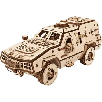 3D puzzle Ugears 3D dřevěné mechanické puzzle Dozor-B Combat Vehicle