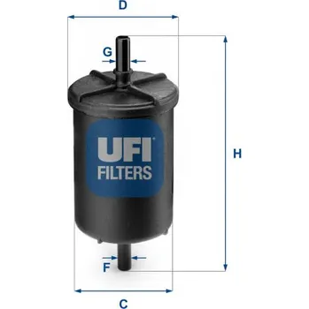 Auto-moto palivovy filtr UFI 31.948.00