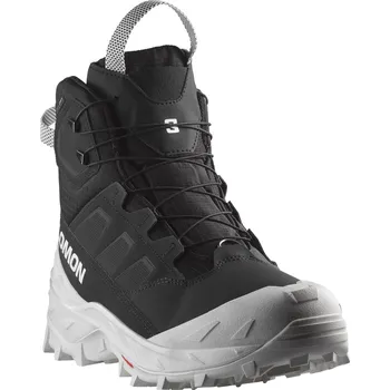 Pánská treková obuv SALOMON CROSSTRAK POWDER WP BLACK/BLACK/WHT 42