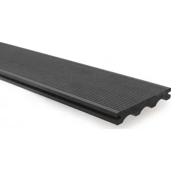Terasové prkno Covernit Terasové prkno WPC Technodeck Strong Sinus 2 m 140 x 20 x 2000 mm dark grey