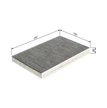 Kabinový filtr Kabinový filtr Iveco DAILY V valník/podvozek Bosch - 26L11,29L11,29S11,35C11D,35S11,40C1 -