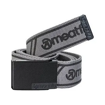 Módní doplněk Meatfly pásek Draco Grey | Šedá | Velikost One Size