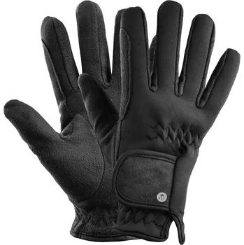 Jezdecké rukavice ELT Rukavice jezdecké Nordkap ELT, černé XXL