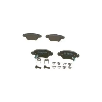 Brzdová destička Brzdové destičky 104,9mm Opel ASTRA G Šikmá zadní část (T98) - Bosch