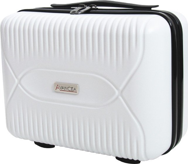AVANCEA Kosmetický kufr DE3304 bílý 25x30,5x17 cm