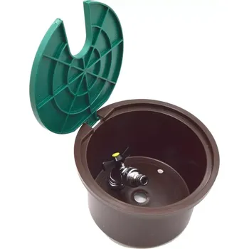 Vodovodní kohout Šachtice AQUAJET 260 (Kulatá šachtice pro připojení zahradní hadice)