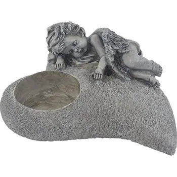 Vánoce Svícen na čajovou svíčku srdce X6457