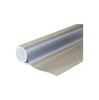 Polep vozidla 3D Karbonová tmavá šedá auto wrap fólie 152x2000cm - interiér/exteriér