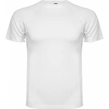 Roly Sport Dětské sportovní tričko Montecarlo s raglánovým rukávem Barva: Bílá, Velikost: 8 let RY0425K