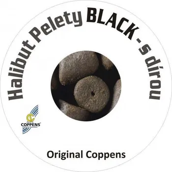 Halibut pelety Black s dírou 20 mm | vážené