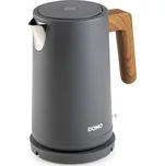 Rychlovarná konvice - nerez, šedá - WOOD YOU - DOMO DO9268WK