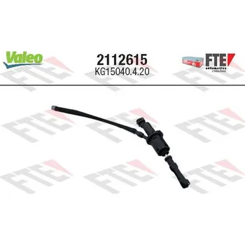 Spojkový válec Hlavní válec, spojka VALEO 2112615