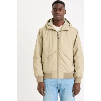 Celio Voděoodolná bunda Guhoodie1 - Pánské Celio krémová 2643766