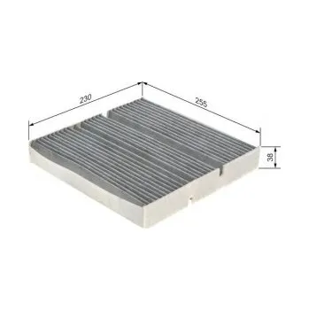 Kabinový filtr Kabinový filtr Mercedes A-CLASS limuzína (V177) Bosch - A180, A200, A2004-matic, A220, A