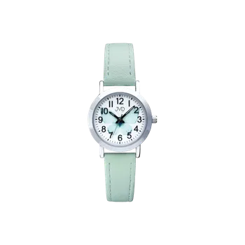 Hodinky JVD Dětské dívčí zelené náramkové hodinky s motýlkem JVD J7227.2 ( )