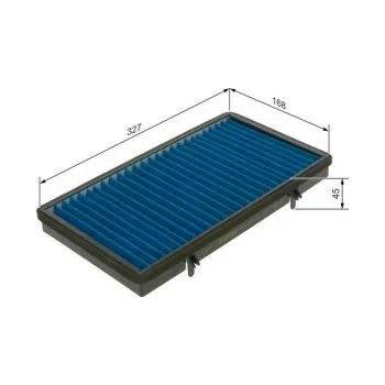 Kabinový filtr Kabinový filtr Nissan PRIMASTAR Krabice (X83) Bosch - 2.0, 1.9dCi80, 2.0dCi90, 1.9dCi100