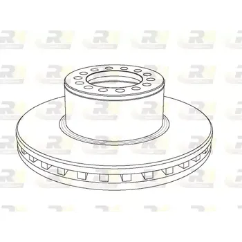 Brzdový kotouč ROADHOUSE Brzdový kotouč - 377 mm RDH NSX1055.20