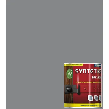 barva na kov Chemolak Syntetika 4,5 l šedá ( )
