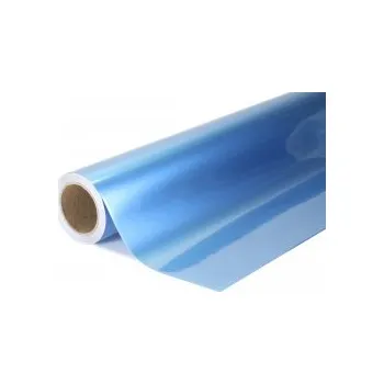 Polep vozidla Lesklá kovová modrá auto wrap fólie 152x400cm - interiér/exteriér