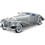 Maisto - 1936 Mercedes-Benz 500 K Typ Specialroadster, metal šedý, 1:18