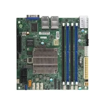 Základní deska Supermicro MBD-A2SDI-8C-HLN4F-O SUPERMICRO mini-ITX MB Atom C3758 (8-core), 4x DDR4 ECC DIMM, 12xSATA, 1x PCI-E 3.0 x4, 4x 1GbE LAN, IPMI