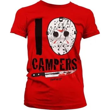 Dámské tričko imago Dámské tričko Pátek třináctého - Jason, velikost M