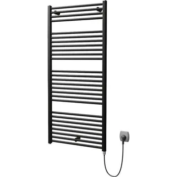 Radiátor EBS Grande Radiátor 45x133 rovný, elektrický, černý samet DGRE13300450ZK51-6501