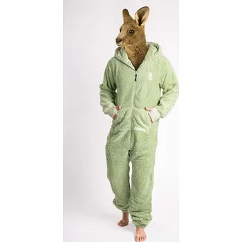 Dámský overall Dupačky teddy dusty sage XL - zelená