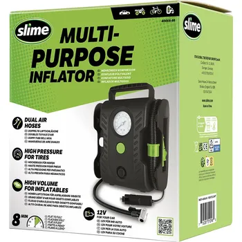 Kompresor Kompresor Slime Multi-Purpose Tyre Inflator s příslušenstvím