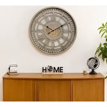 Hodiny Atmosphera Ezra D80 80 cm hnědé