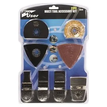 Pilový plátek PRO USER sada listů pro multifunkční brusky 27ks, 08804