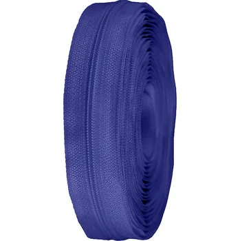 Zip spirálový No 3 metráž pro jezdce typu ASIC, barva 340 modrá královská