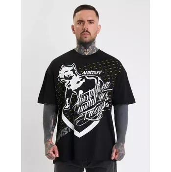 Pánské tričko Amstaff pánské tričko Hasard Black