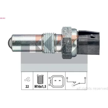 Spínač, světlo zpátečky KW 560 283
