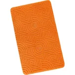 Brotex Koupelnová předložka 60x100cm Bludiště oranžové