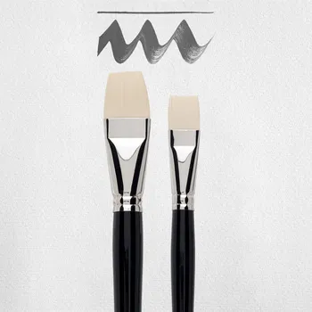 Umělecký štětec Sada 2 ks syntetických štětců Amsterdam XL