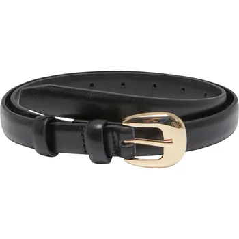 Opasek Pásek Chunky Buckle černá/zlaté barvy Urban Classics šedá 2953259